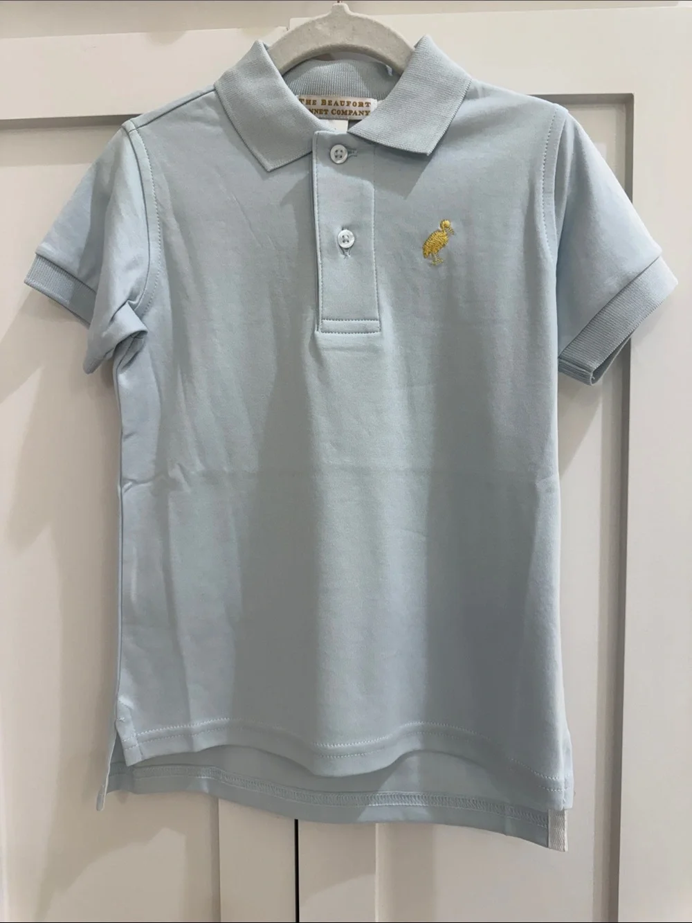 TBBC Prim & Proper Short Sleeve Polo in Buckhead Blue 3T NWT